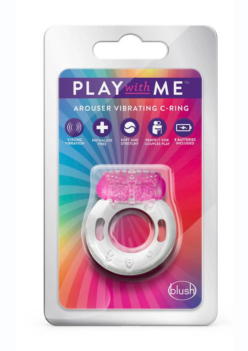 Play With Me Arouser Vibrating Cock Ring - Image 3