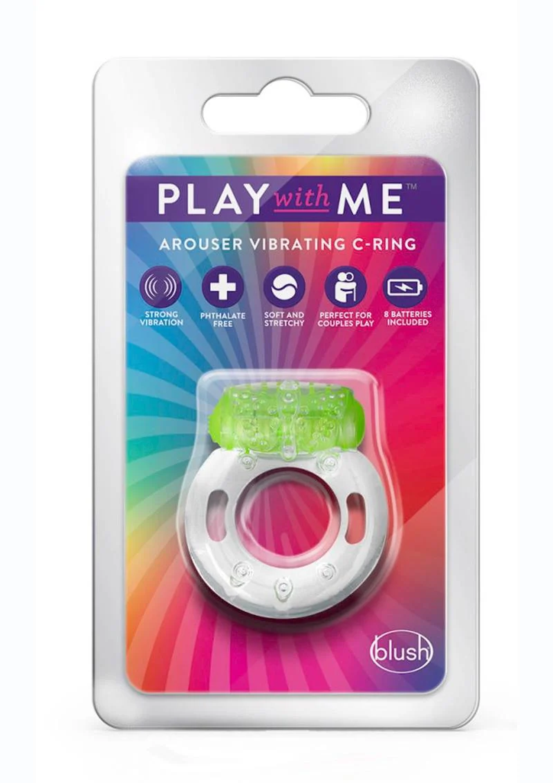 Play With Me Arouser Vibrating Cock Ring - Image 4