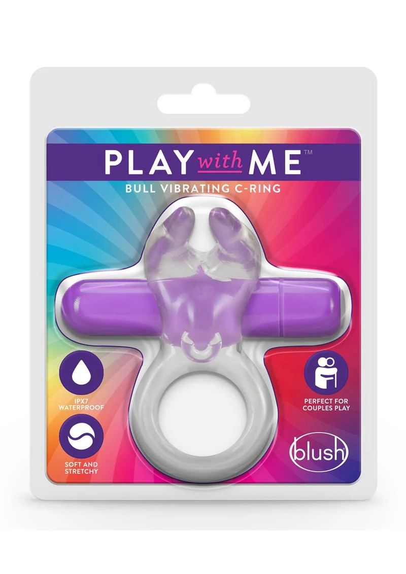 Play With Me Bull Vibrating C Ring Waterproof - Image 7