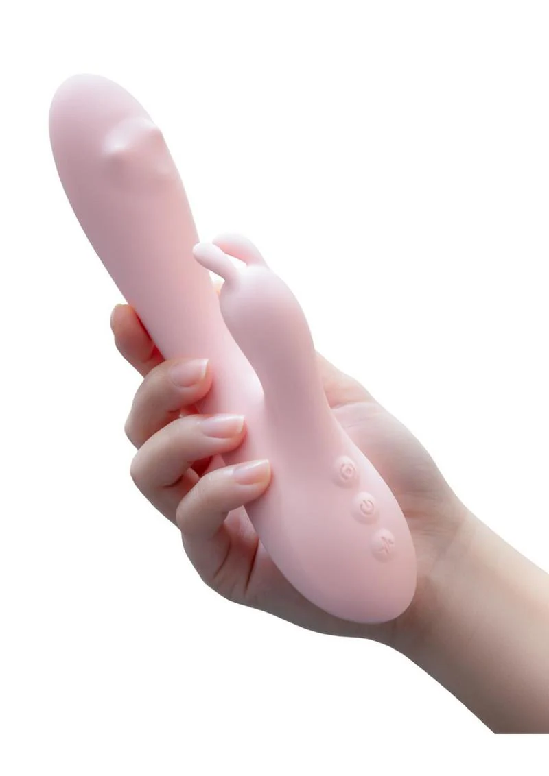 Play With Me Fairy Flutter Rechargeable Silicone Rabbit Vibrator - Image 3
