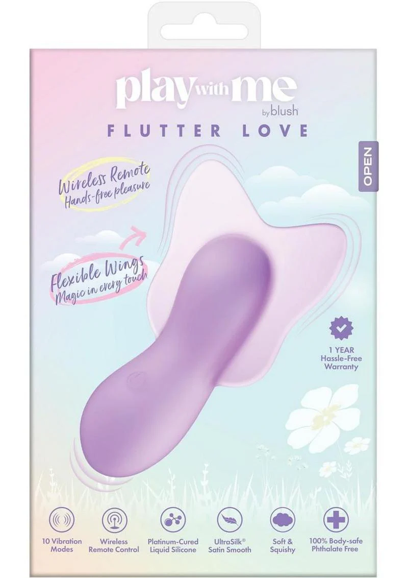 Play with Me Flutter Love Clitoral Vibrator - Image 4