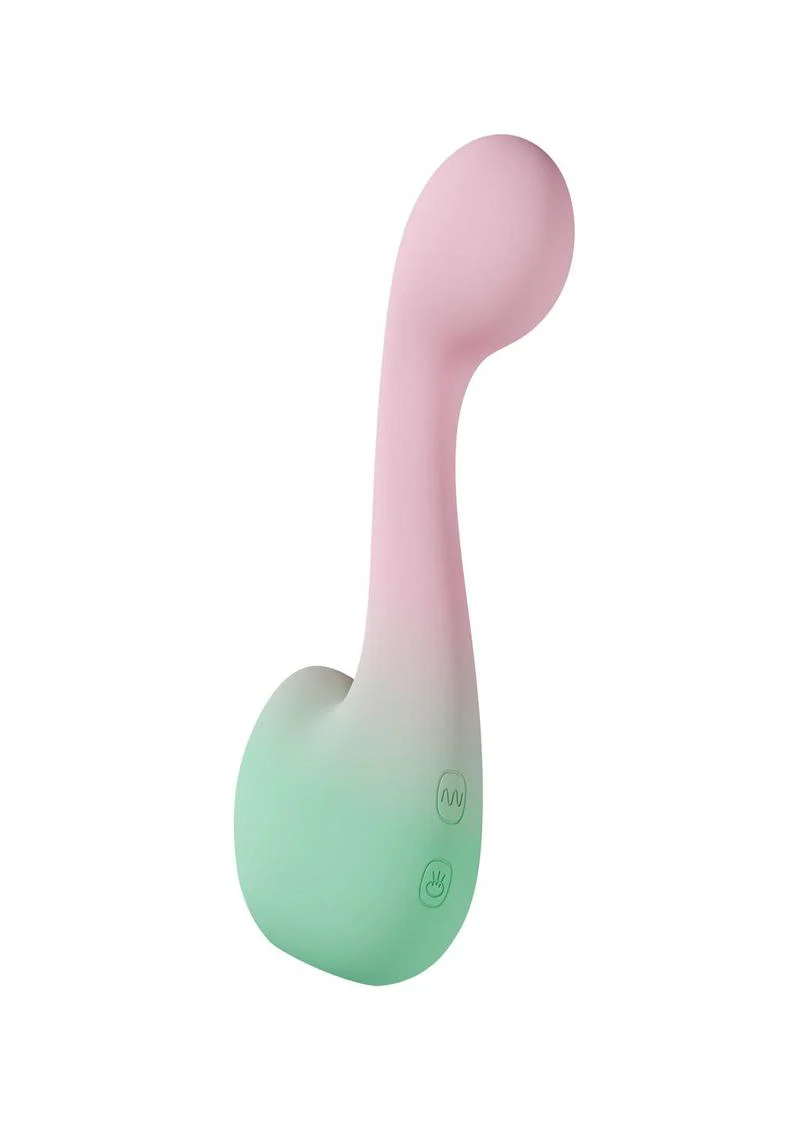 Play With Me Melody Rechargeable Silicone Dual-End Vibrator - Image 2