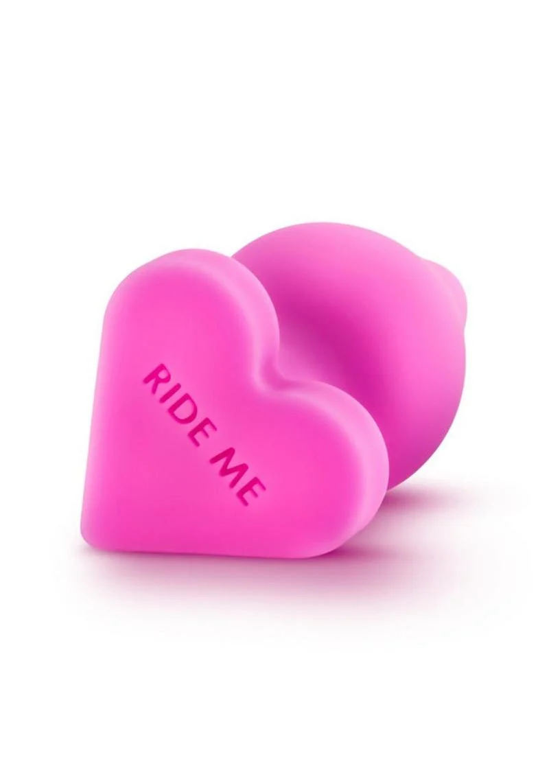 Play with Me Naughtier Candy Heart Ride Butt Plug - Image 2