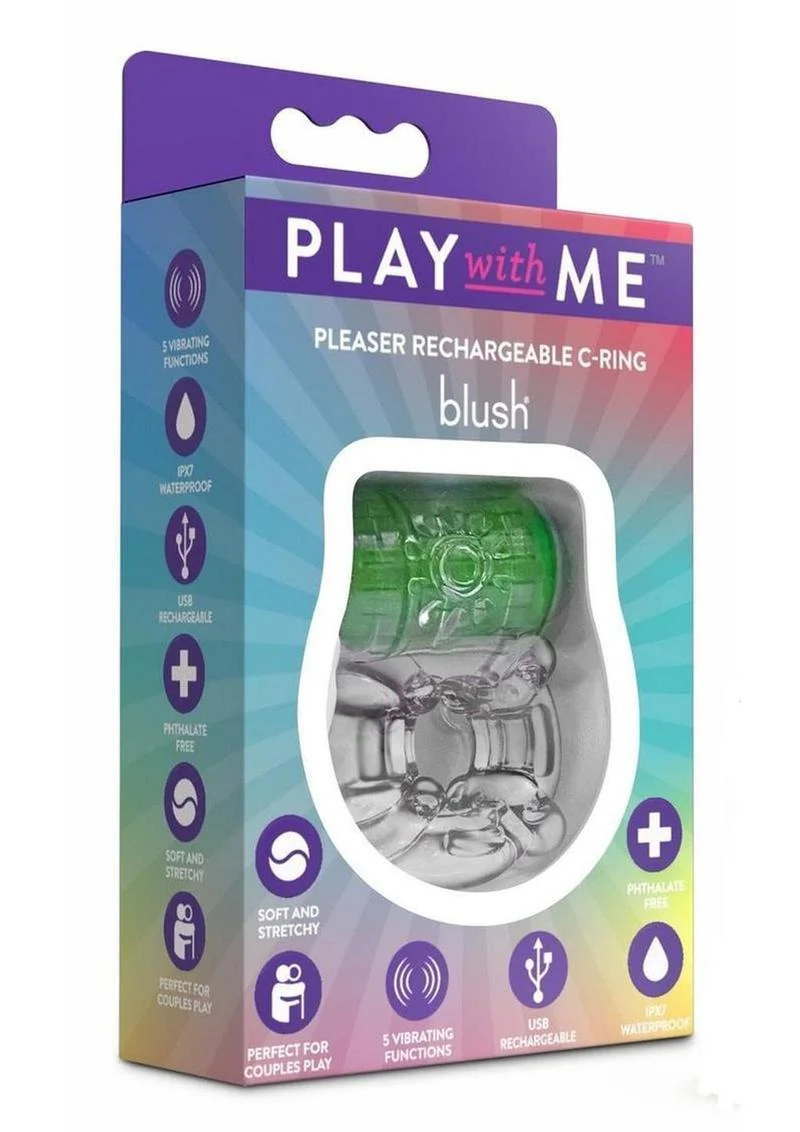 Play With Me Pleaser Rechargeable C Ring - Image 7