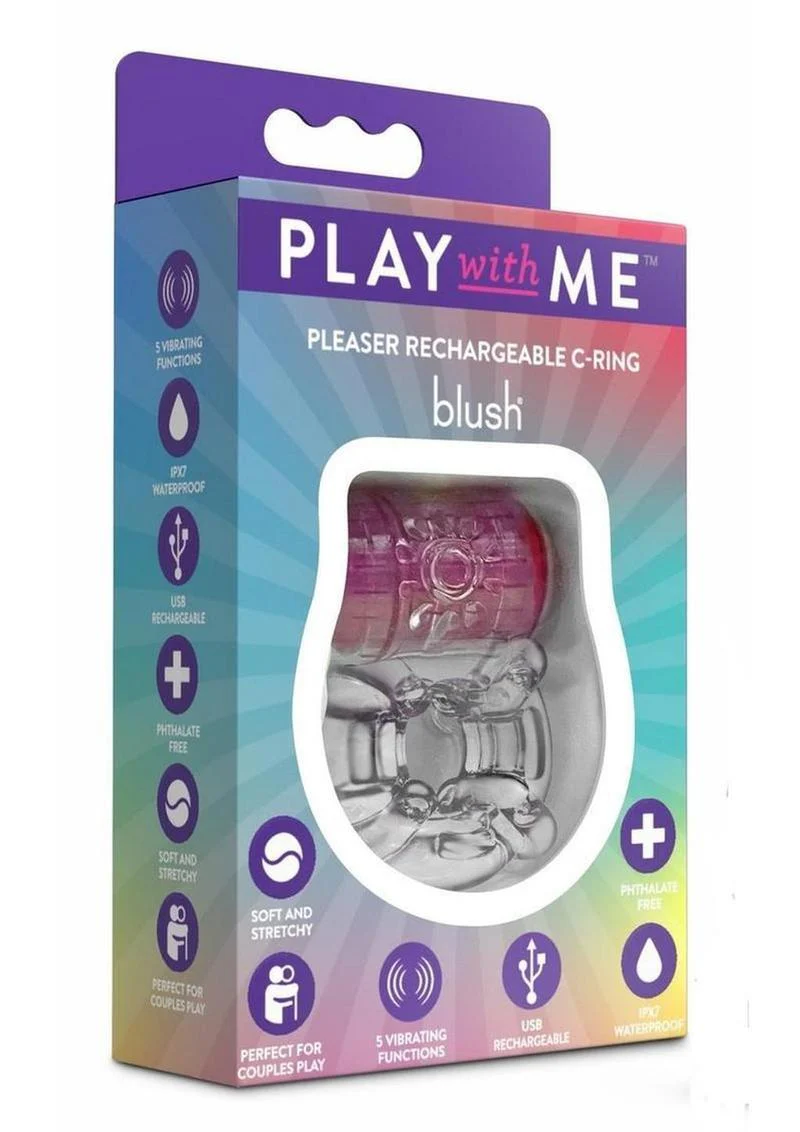 Play With Me Pleaser Rechargeable C Ring - Image 8