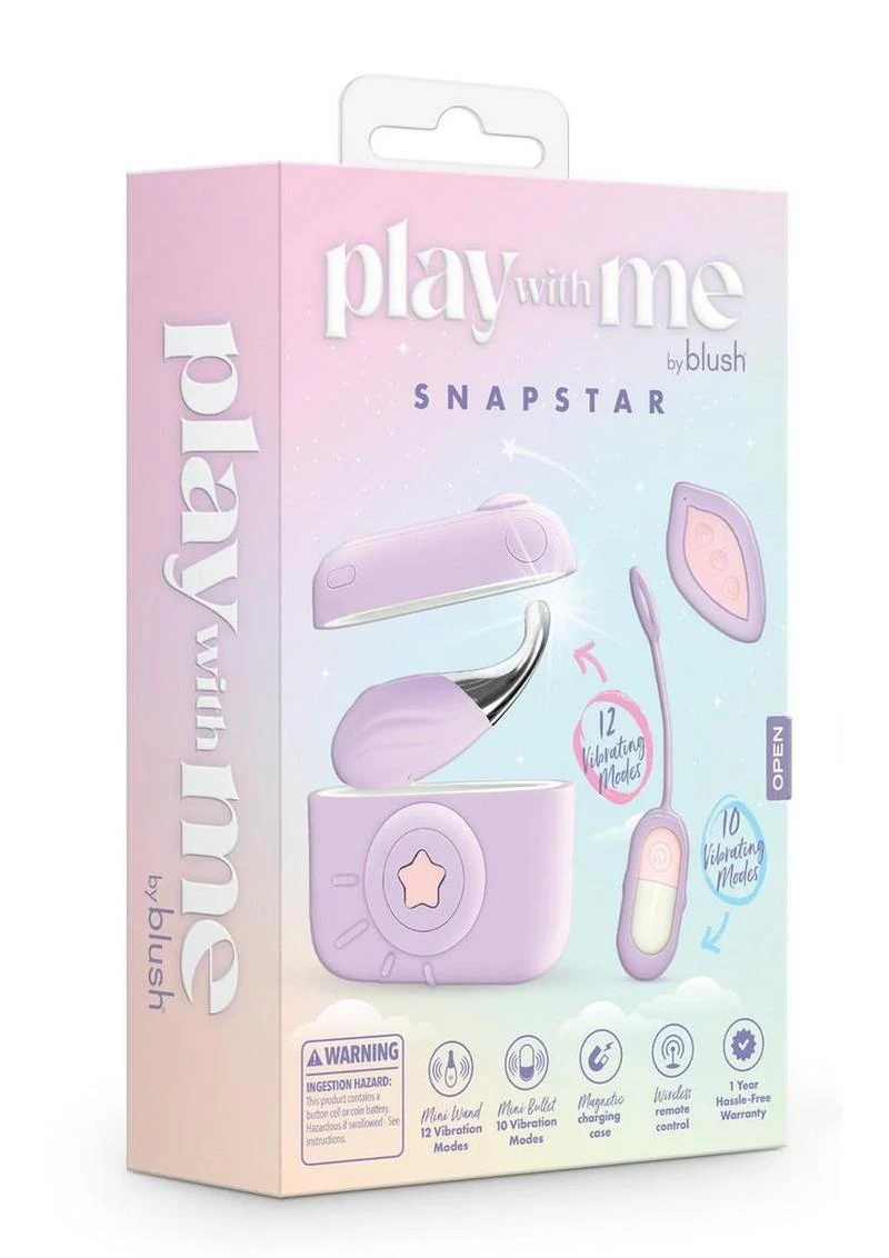 Play With Me Snapstar Rechargeable Vibrator Set - Image 4