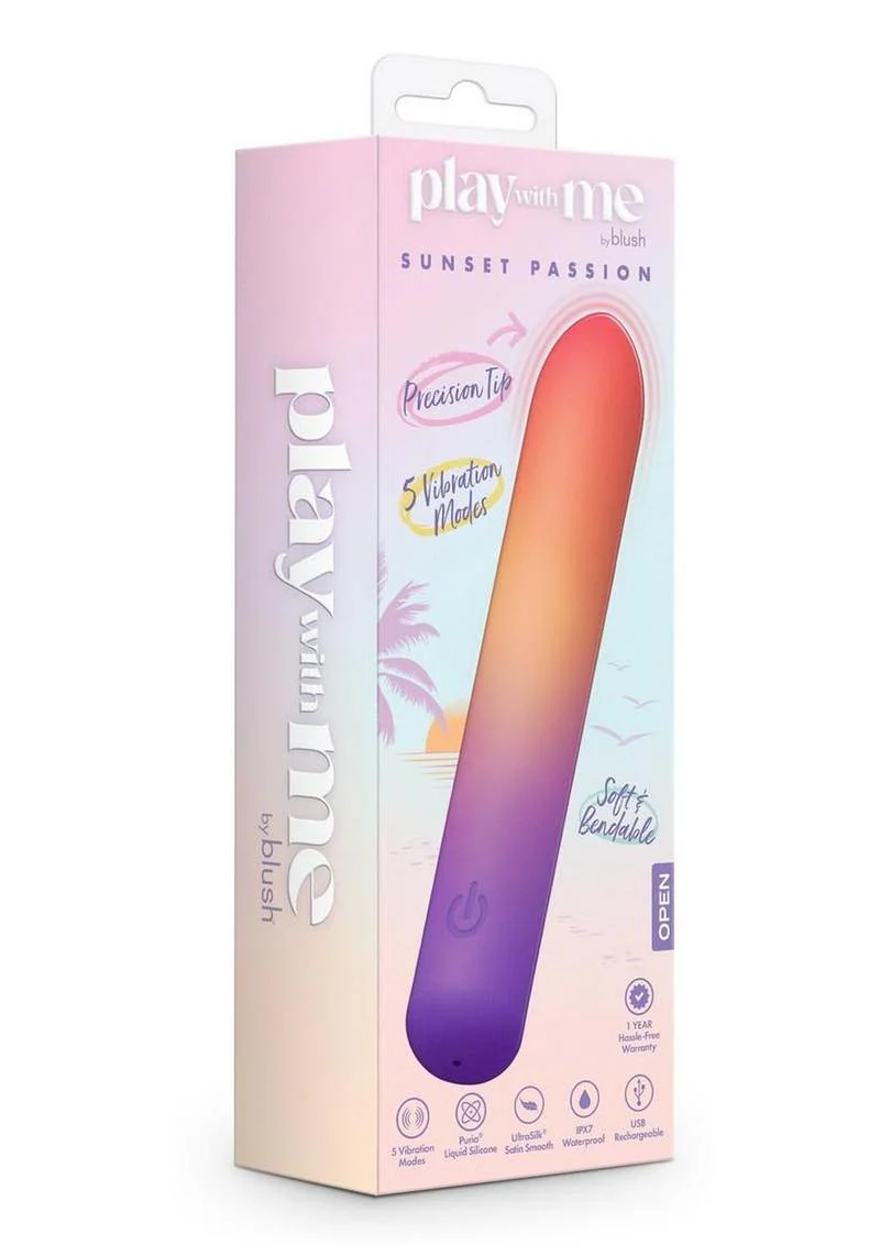 Play with Me Sunset Passion Vibrator - Image 3