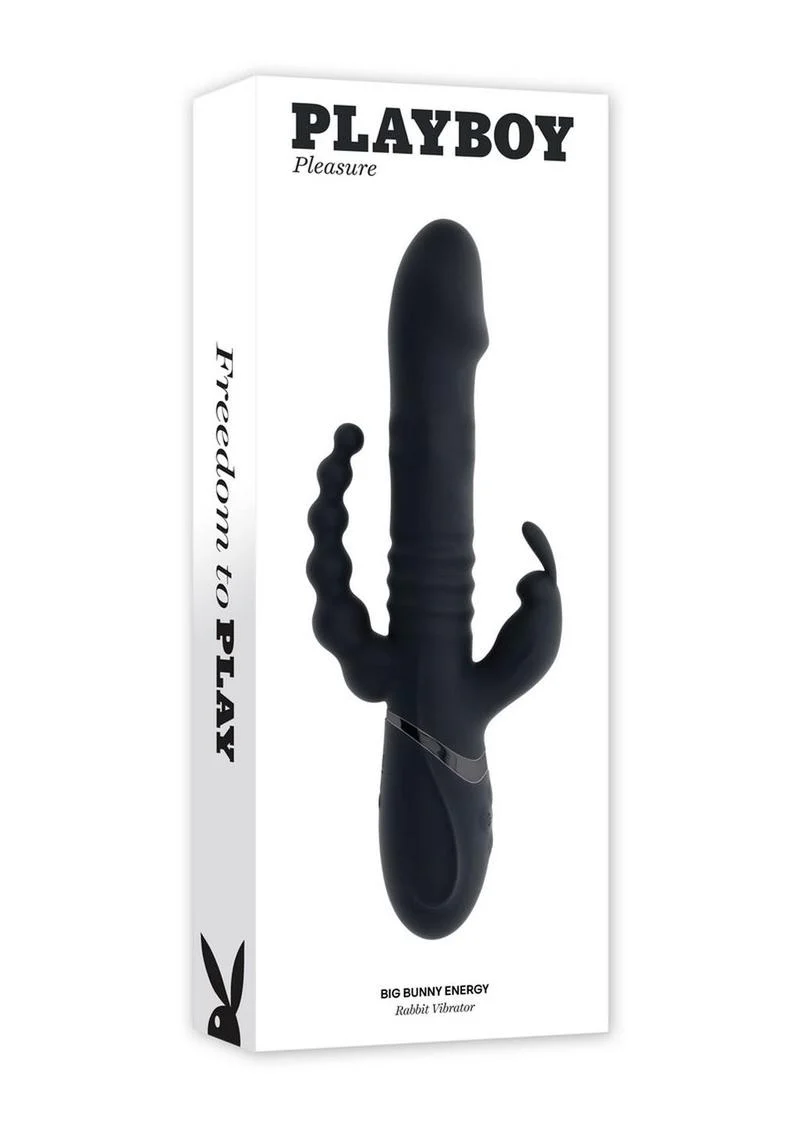 Playboy Big Bunny Rechargeable Rabbit Vibrator - Image 4