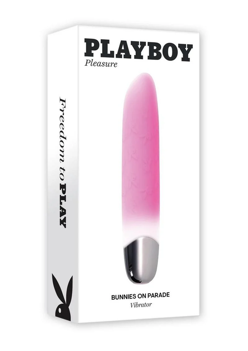 Playboy Bunnies on Parade Rechargeable Silicone Vibrator - Image 4