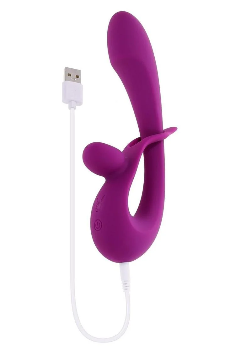 Playboy Cha Cha Slide Rechargeable Dual Vibrator - Image 3