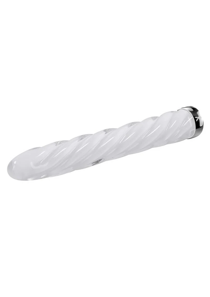 Playboy In A Twist Rechargeable Glass Vibrator - Image 2