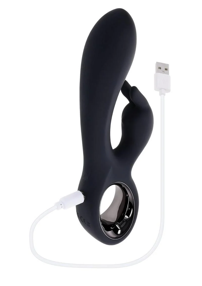 Playboy Late Night Bunny Rechargeable Silicone Rabbit Vibrator - Image 3
