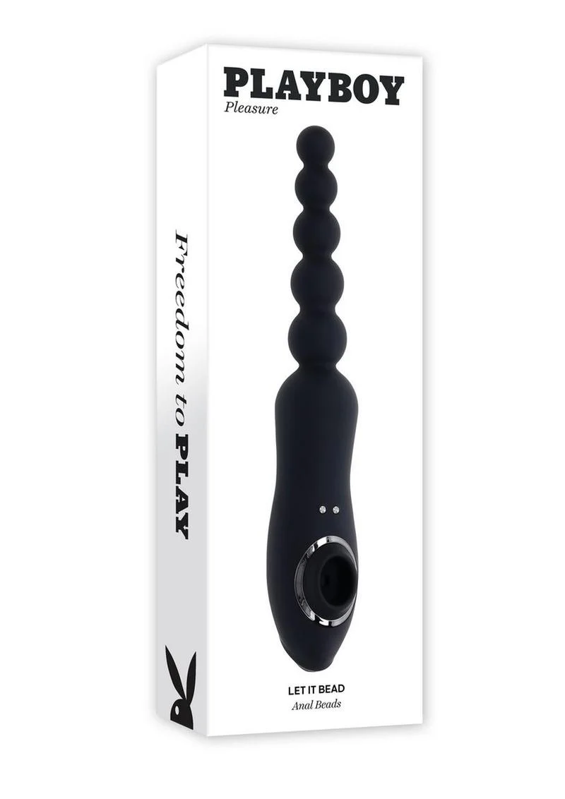 Playboy Let It Bead Rechargeable Silicone Anal Beads - Image 4