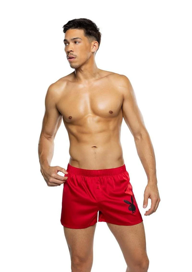Playboy Men's Burnout Bunny Boxer Briefs - Image 5