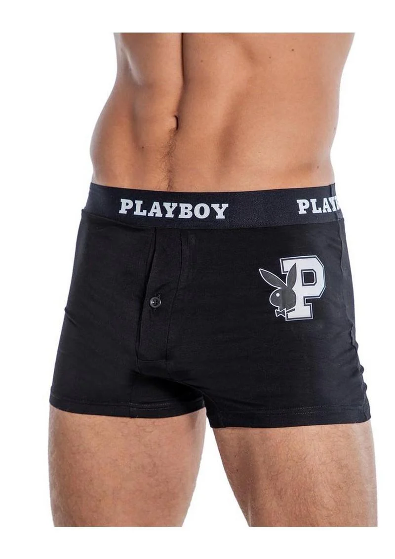 Playboy Mens Varsity Boxer Briefs - Image 2