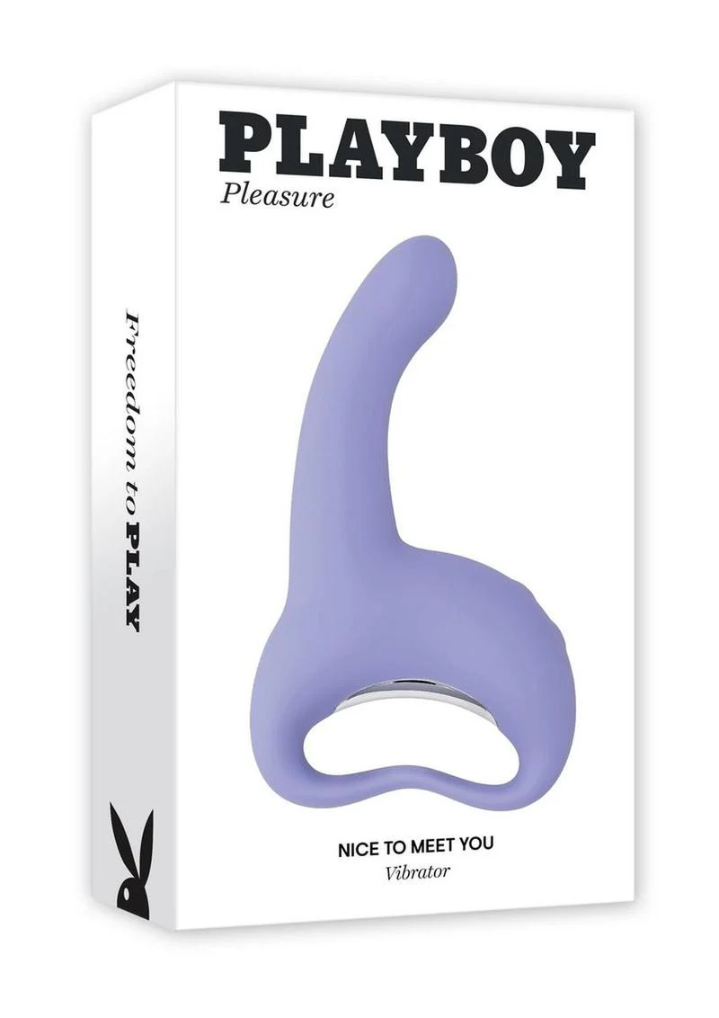 Playboy Nice to Meet You Rechargeable Silicone Vibrator - Image 4