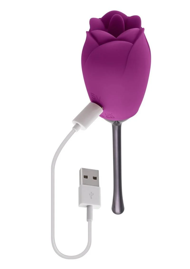 Playboy Petal Rechargeable Silicone Clitoral Stimulator - Image 3
