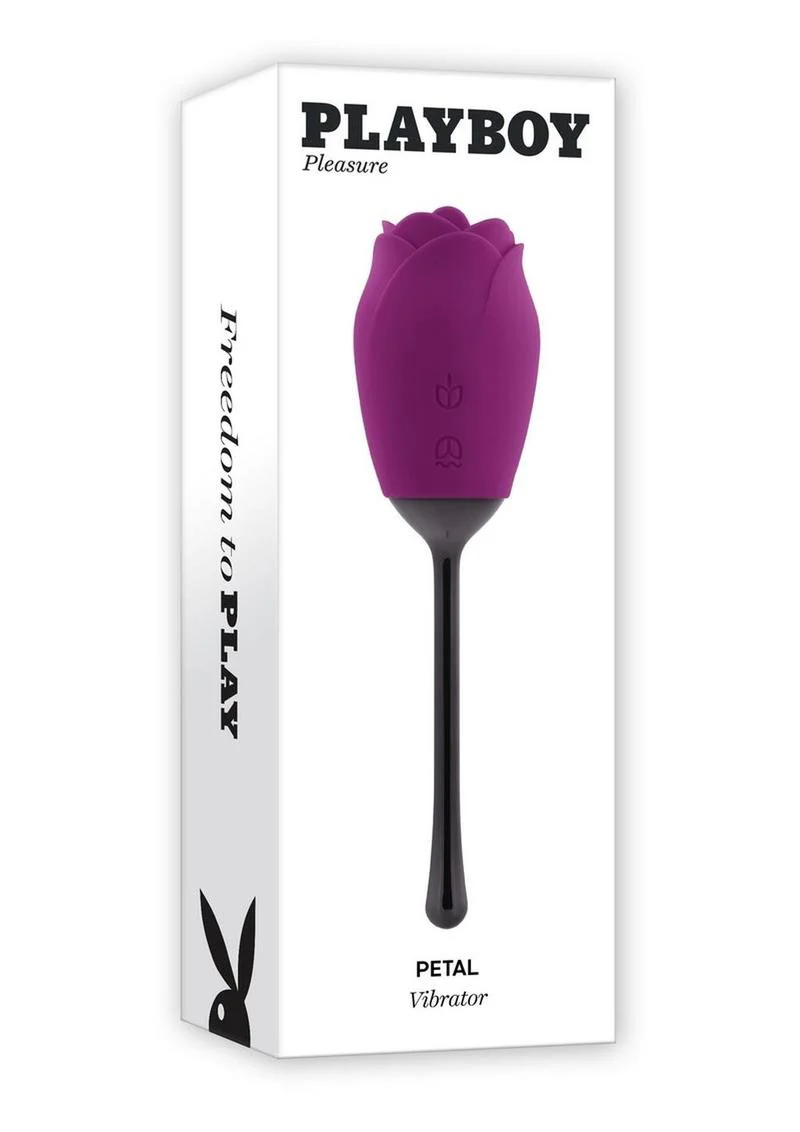 Playboy Petal Rechargeable Silicone Clitoral Stimulator - Image 4