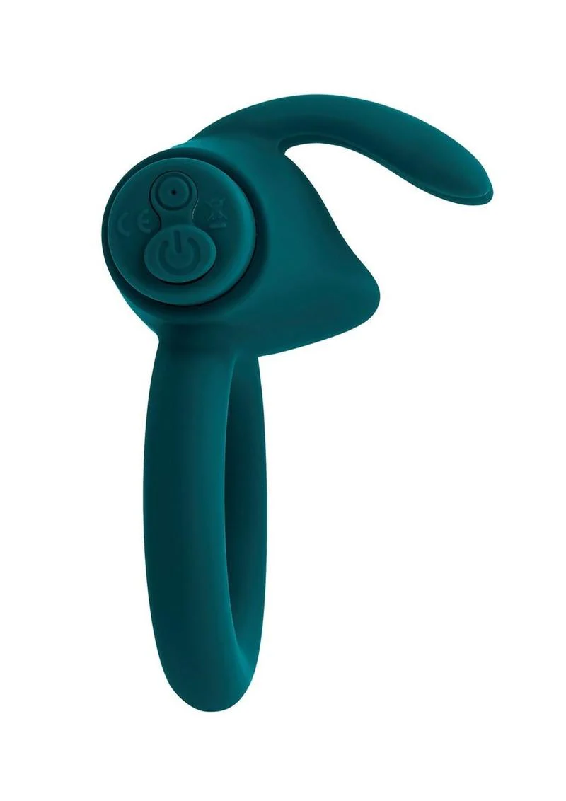 Playboy Pleasure Bunny Buzzer Silicone Cock Ring - Image 2