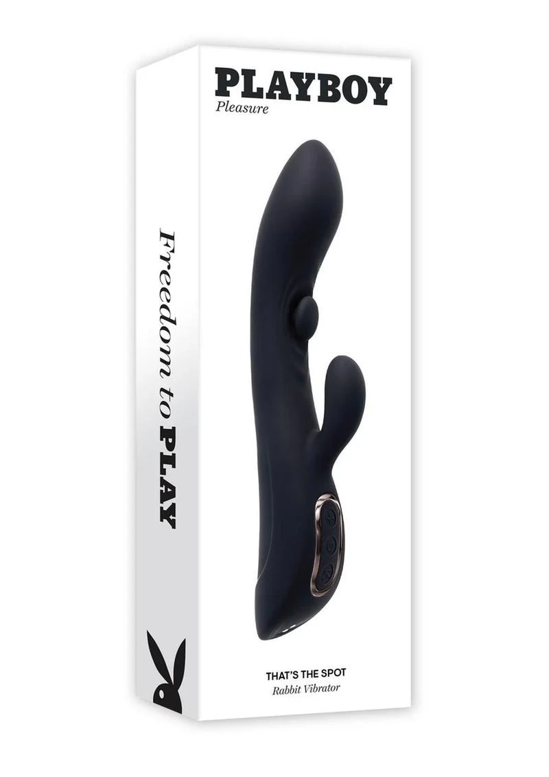 Playboy Pleasure That’s the Spot Dual Stimulating Rabbit Vibrator - Image 4