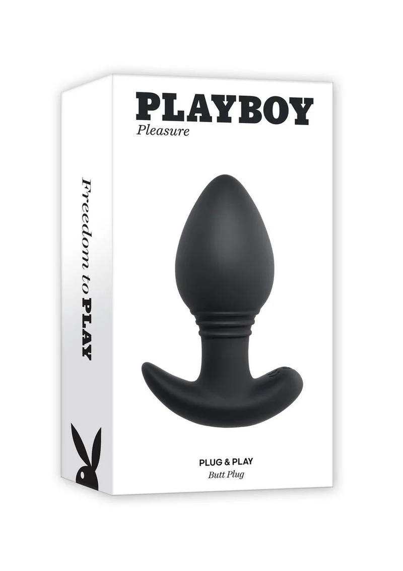 Playboy Plug And Play Rechargeable Vibrating Anal Plug - Image 4