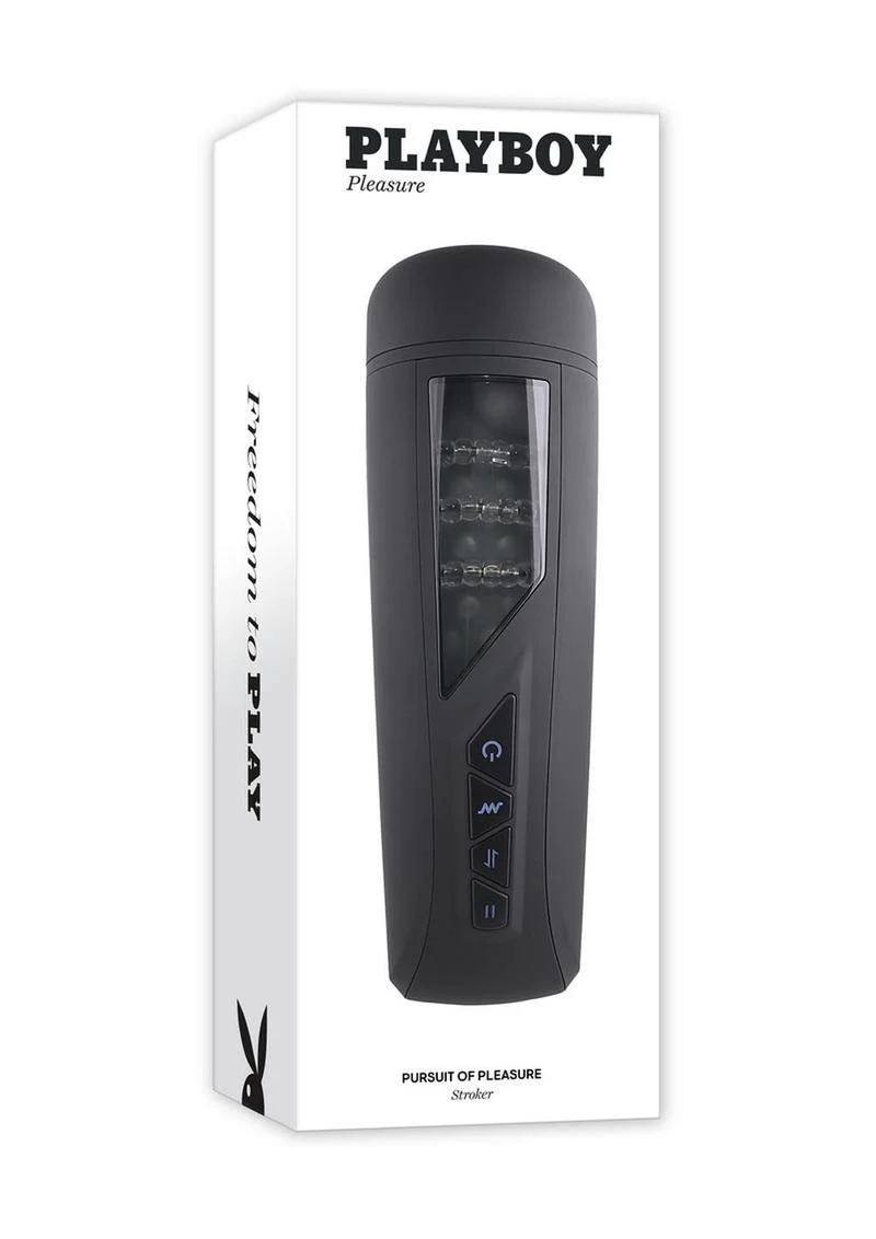 Playboy Pursuit of Pleasure Textured Vibrating Stroker - Image 4
