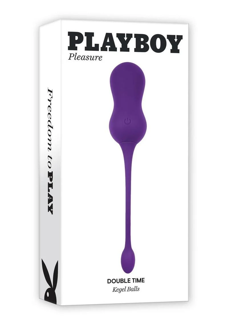 Playboy Rechargeable Silicone Vibrating Kegel Balls - Image 3