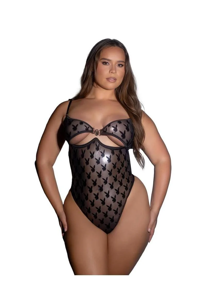 Playboy Shimmer Bunny Teddy