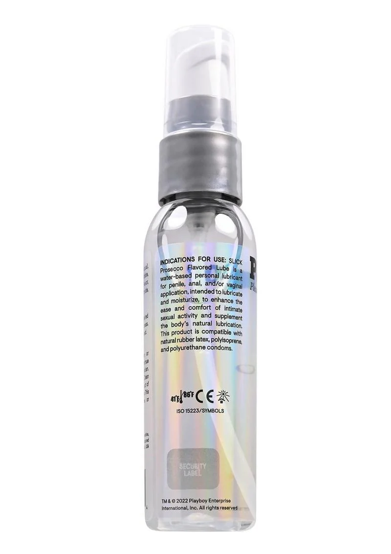 Playboy Slick Prosecco Water Based Flavored Lubricant - Image 4