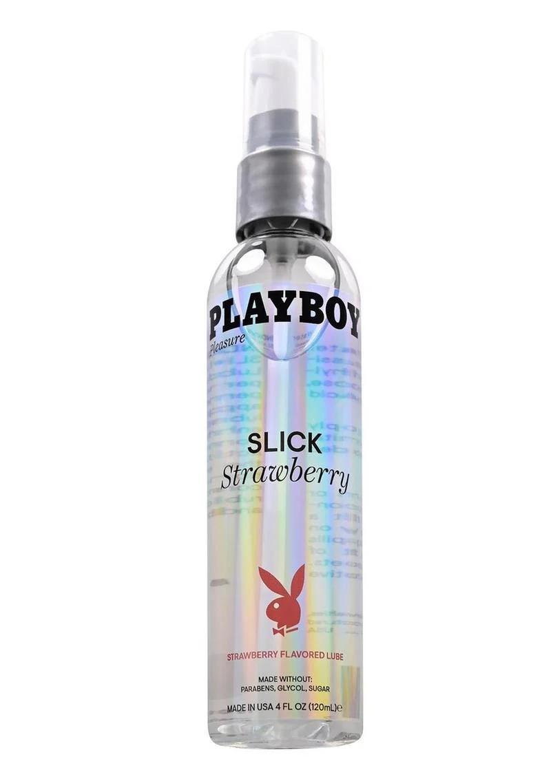Playboy Slick Strawberry Flavored Lubricant - Image 2