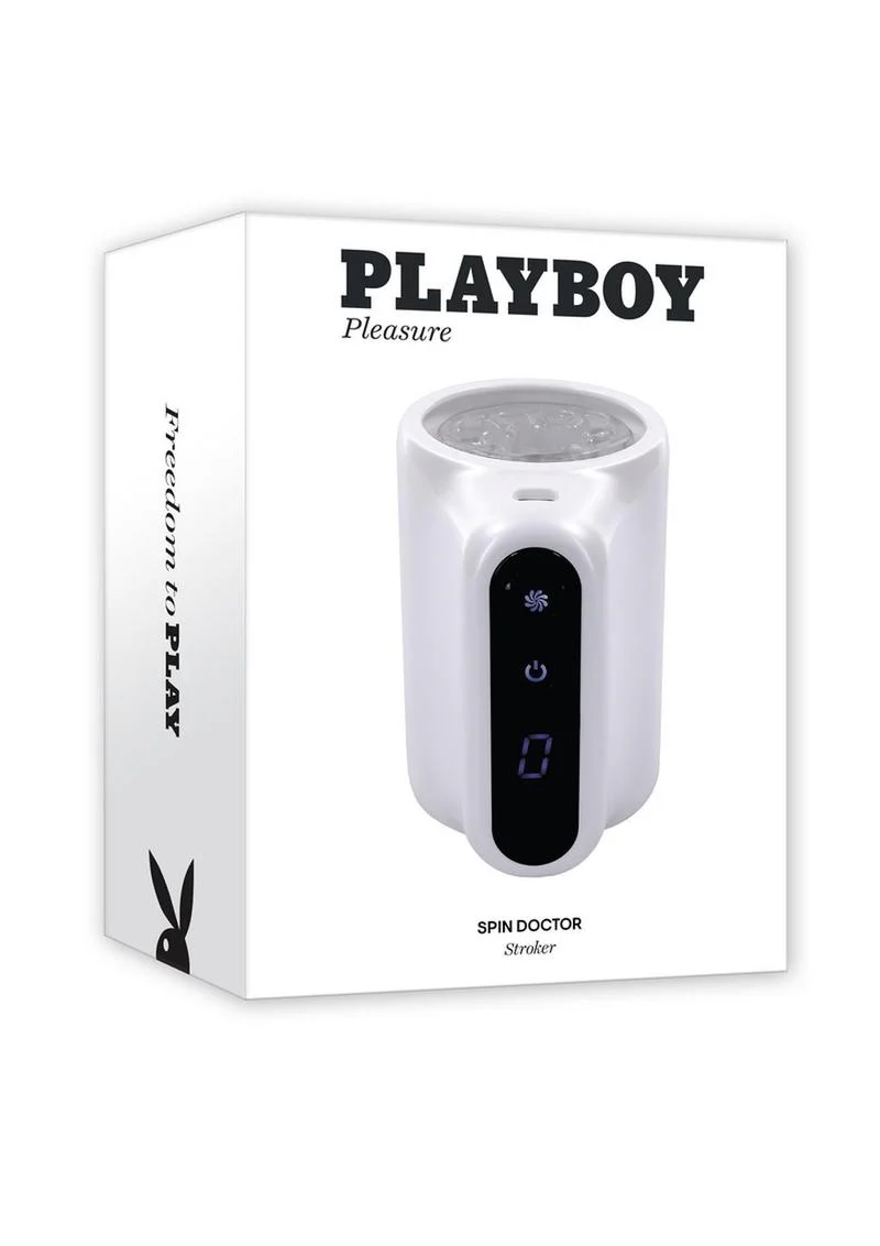 Playboy Spin Doctor Rechargeable Dual-End Masturbator - Image 4