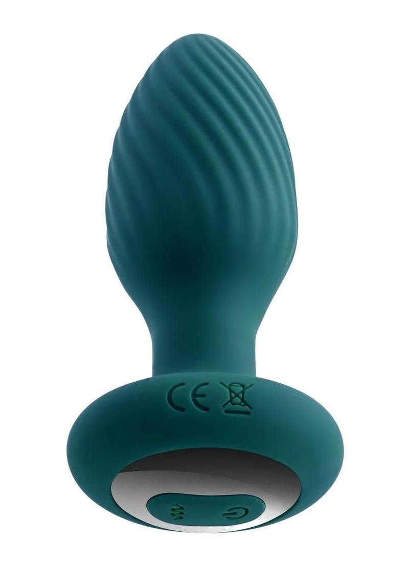 Playboy Spinning Tail Teaser Silicone Rotating Anal Plug - Image 2