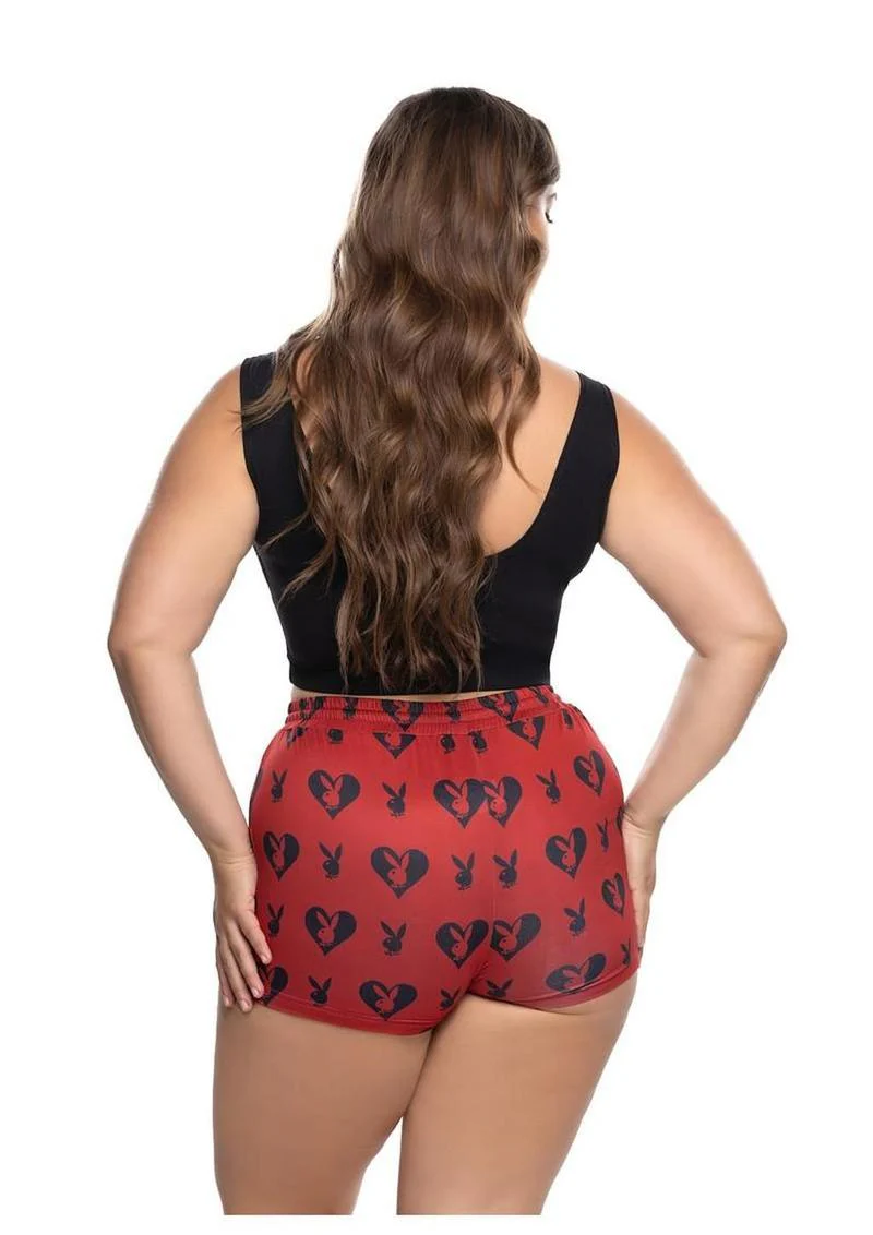 Playboy Sweetheart Bunny Lounge Short Set - Image 2