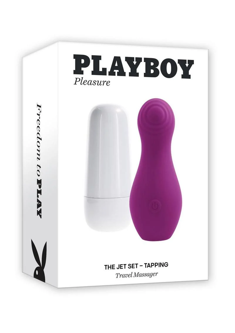 Playboy The Jet Set Tapping Silicone Clitoral Stimulator - Image 4