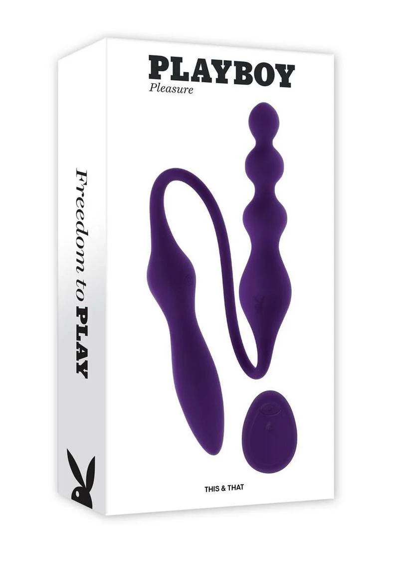 Playboy This and That Dual-End Plug and Vibrator - Image 4