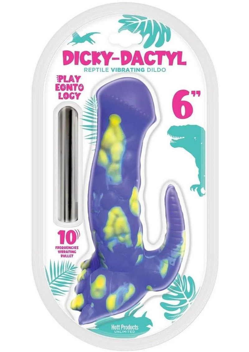 Playeontology Series Dicky-Dactyl Reptile Vibrating Dildo - Image 2