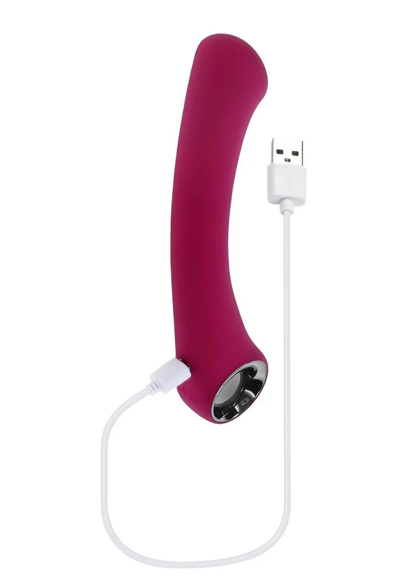 Pleasure Curve Rechargeable Silicone G-Spot Vibrator - Image 3