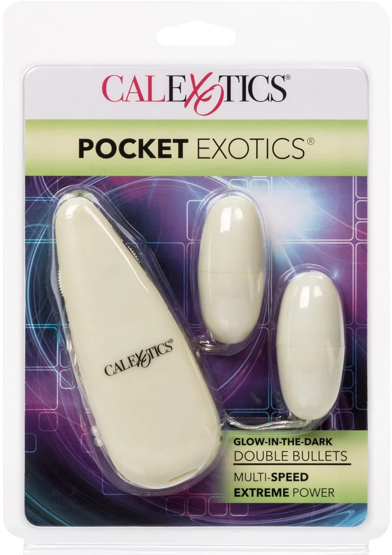 Pocket Exotics Glow in the Dark Double Bullets with Wired Remote Control - Image 4