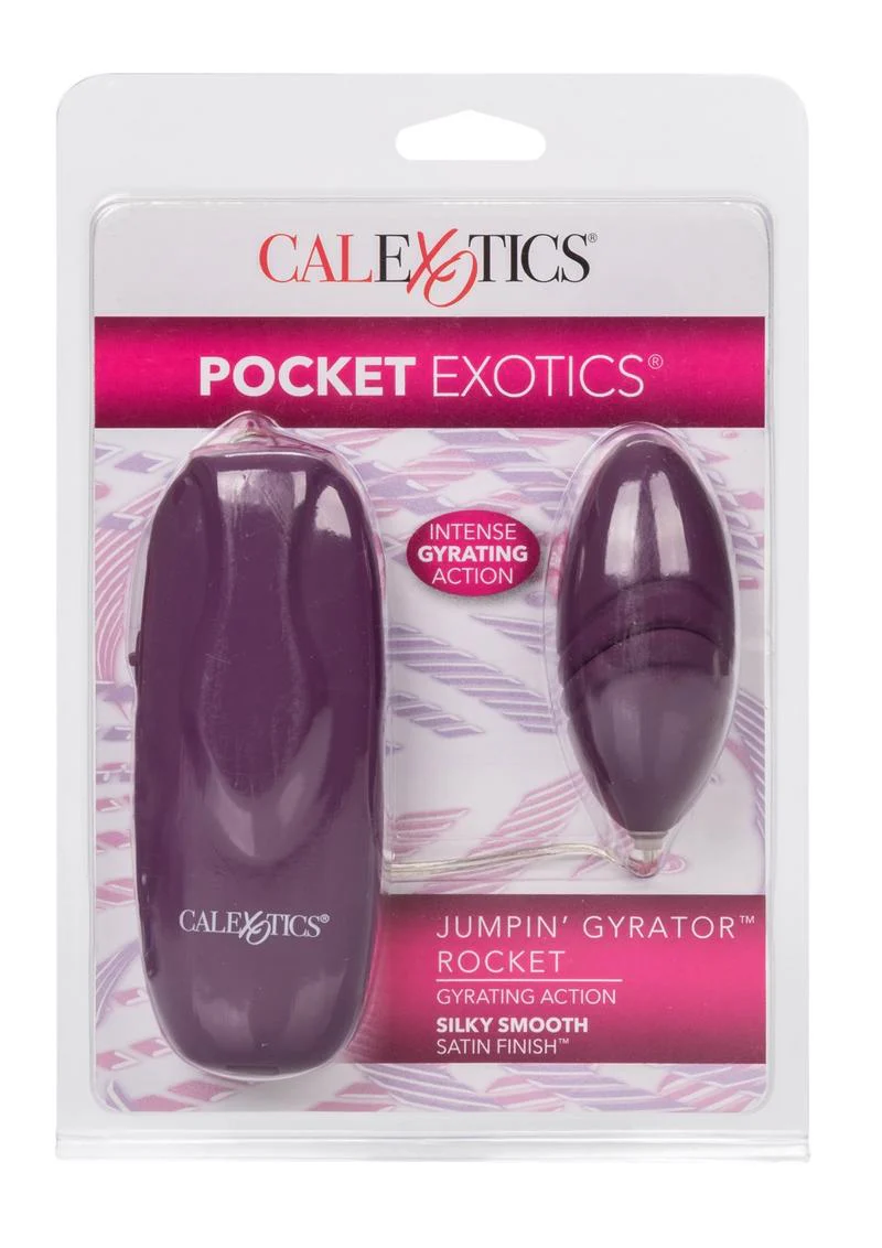 Pocket Exotics Jumpin' Gyrator Rocket Bullet Vibrator With Remote Control - Image 7