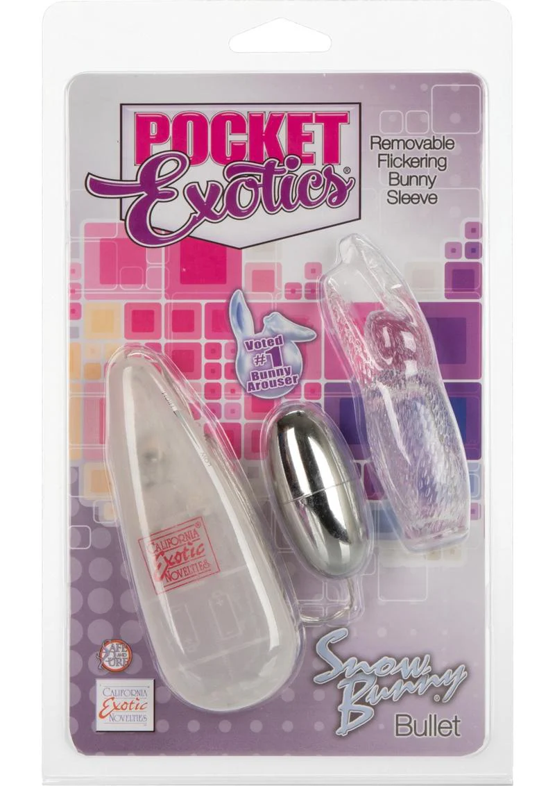 CalExotics Pocket Exotics Snow Bunny Vibrator - Image 10