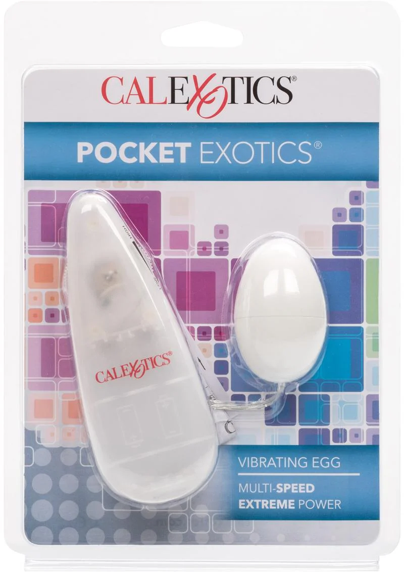 Pocket Exotics Vibrating Egg With Wired Remote Control - Image 4
