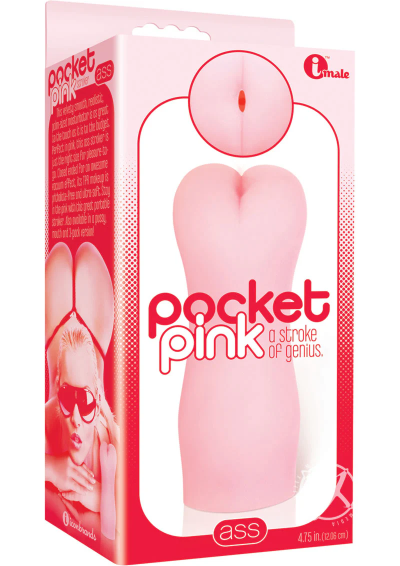 Pocket Pink Mini Ass Masturbator - Image 2