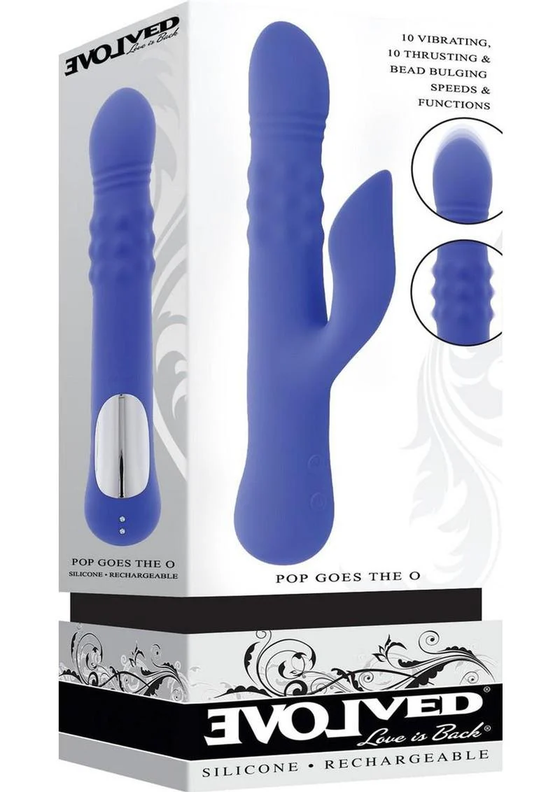 Pop Goes The O Triple Motor Thrusting Rabbit Vibrator - Image 4