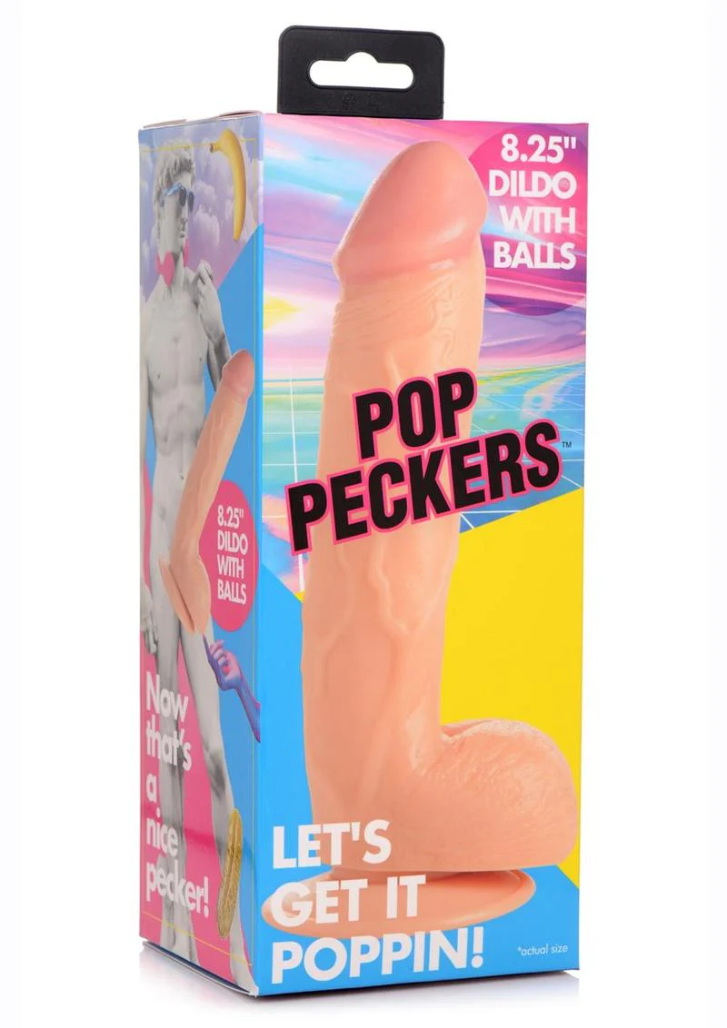 Pop Peckers Dildo With Balls - Image 37