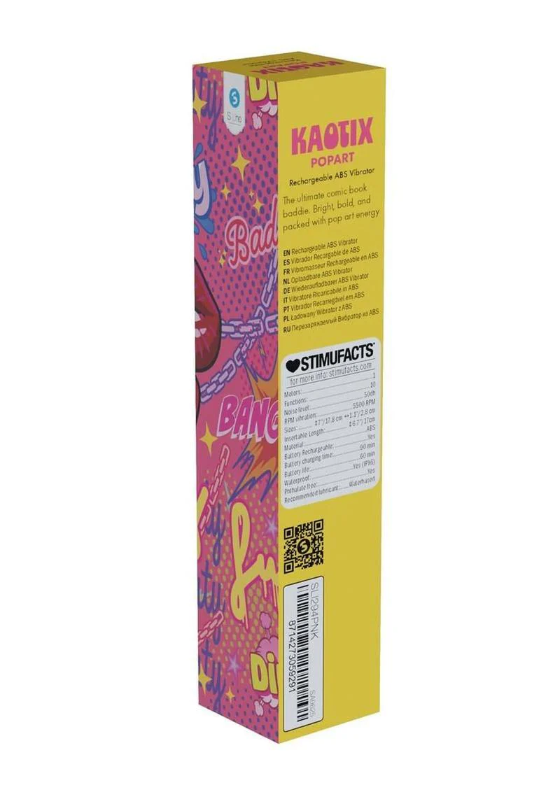 PopArt Rechargeable Vibrator - Image 3