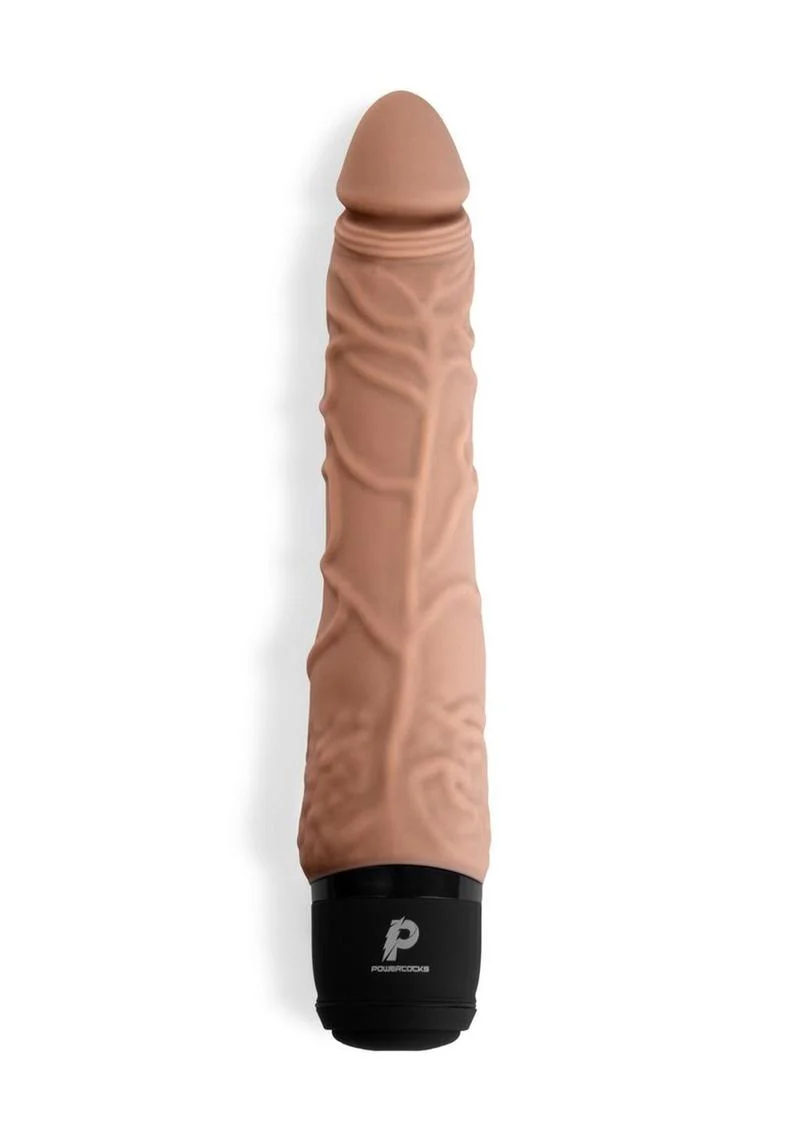 Power Cock Realistic Silicone Vibrator with Deep Vibration - Image 4