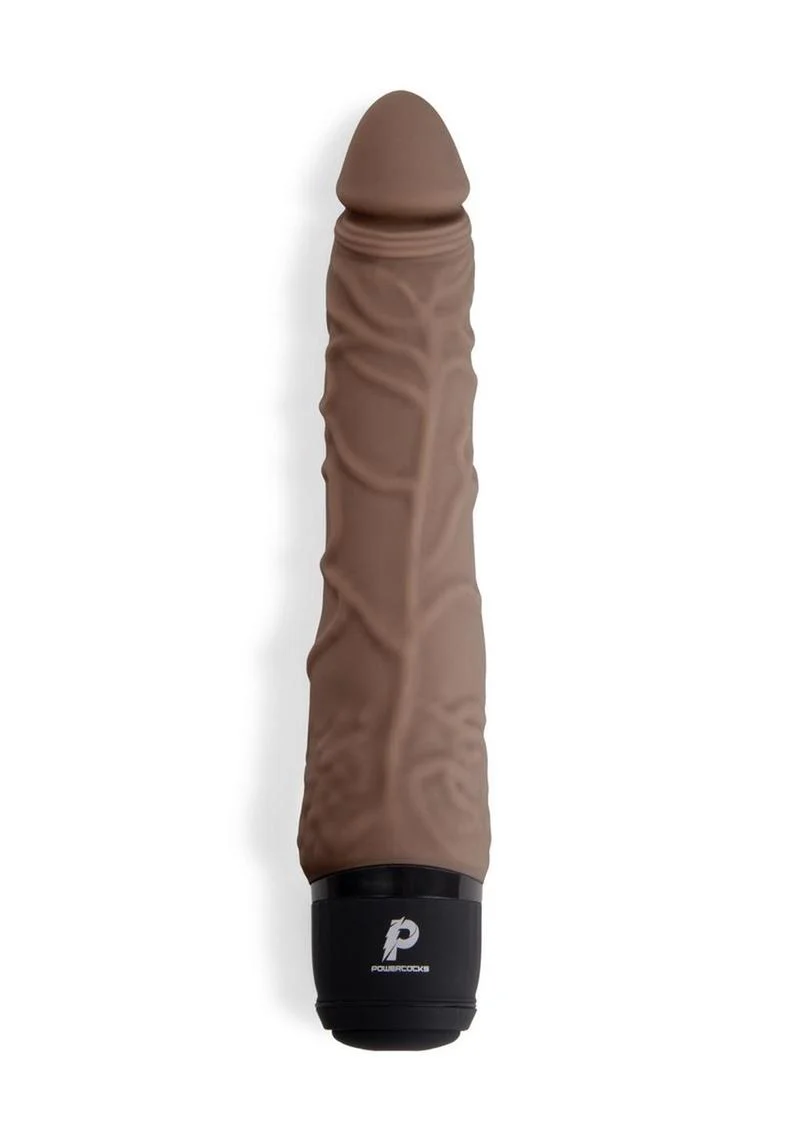 Power Cock Realistic Silicone Vibrator with Deep Vibration - Image 7