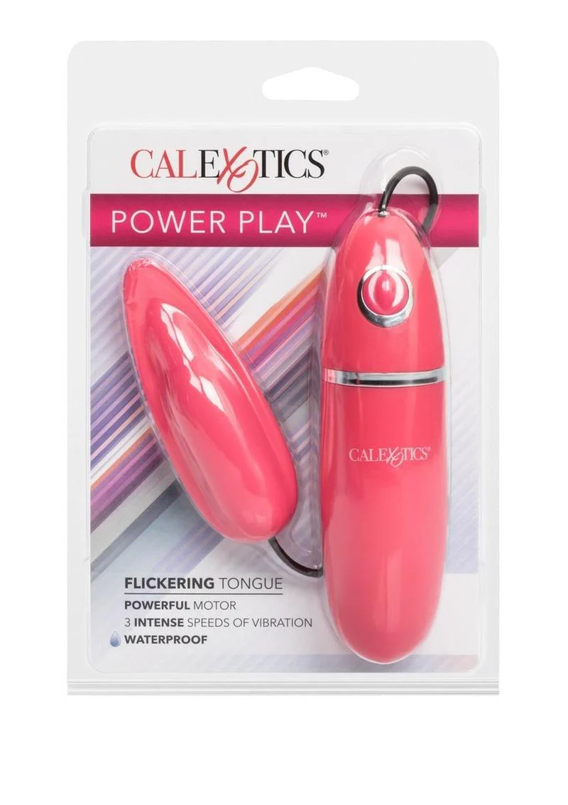 CalExotics Power Play Flickering Tongue Massager Bullet - Image 4