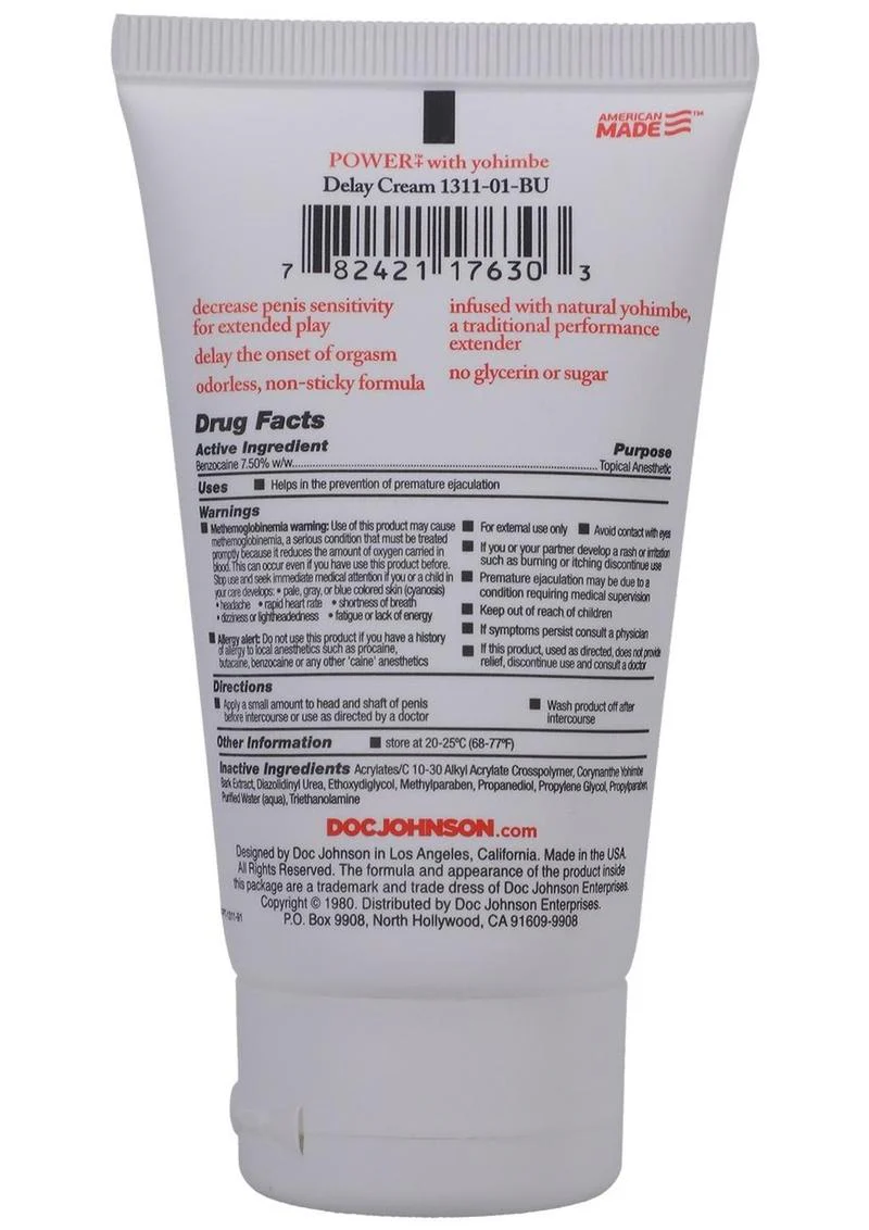 Power Plus Delay Cream - Image 3