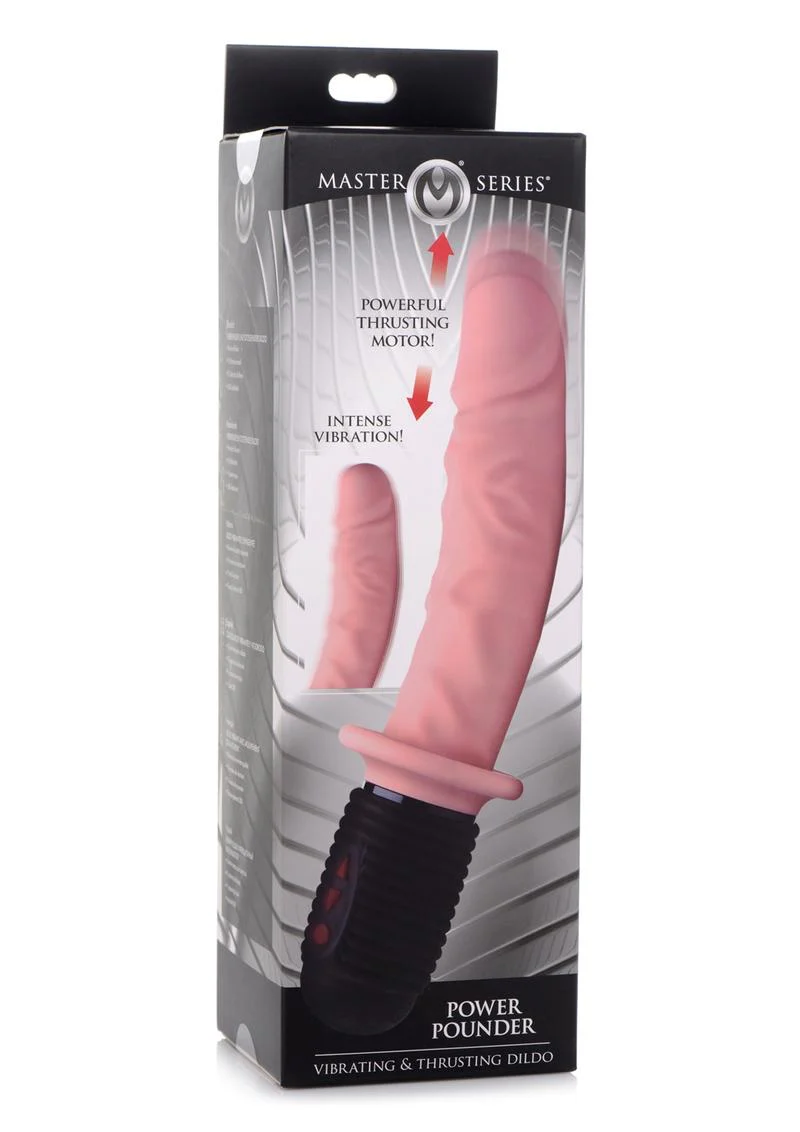 Power Pounder Vibrating And Thrusting Dildo - Image 4
